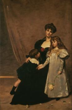 卡羅勒斯 杜蘭 Madame Faydou and her Children